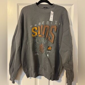 NWT Abercrombie NBA Phoenix Suns graphic crewneck